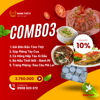 SÉT GỢI Ý MÓN COMBO 3