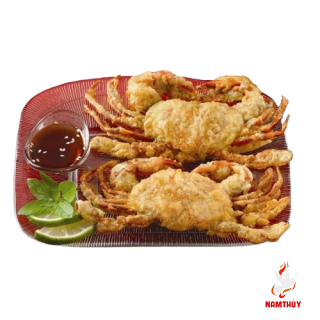 Cua Lột Tẩm Trứng Chiên Giòn 