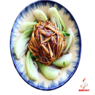 Cải Thìa Sốt Nấm 