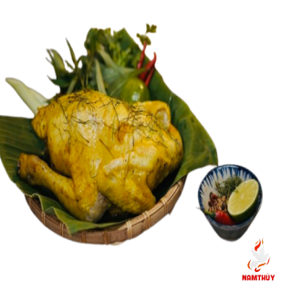 Gà Hấp Muối 