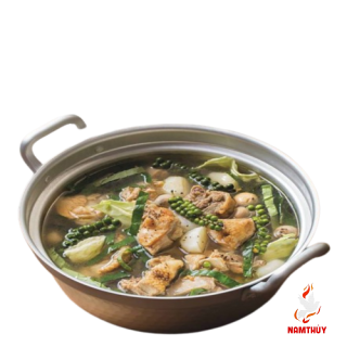 Gà Nấu Tiêu Xanh