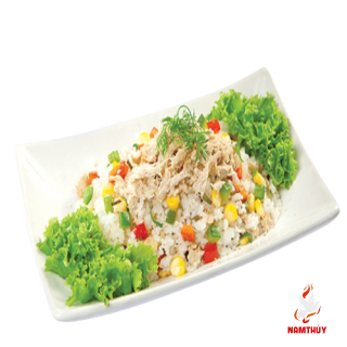 Cơm Chiên Cá Mặn Gà Xé 