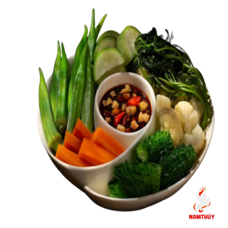 Rau Thập Cẩm Luộc + Kho Quẹt 