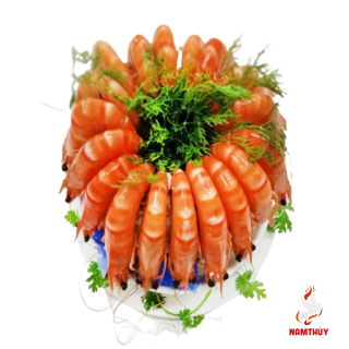 Tôm Hấp Nước Dừa 