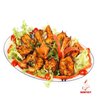 Cá Tầm Nướng Riềng Mẻ