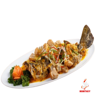 Cá Chẽm Sốt Chanh Dây