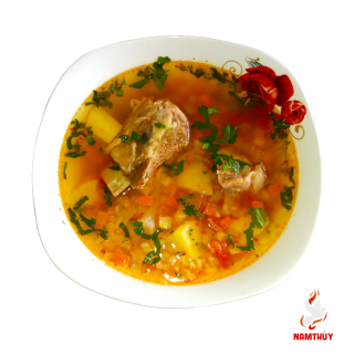 Soup Bắp Bò Sườn Non