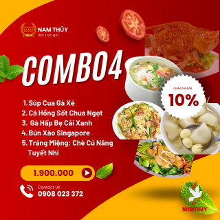 SÉT MÓN GỢI Ý COMBO 4