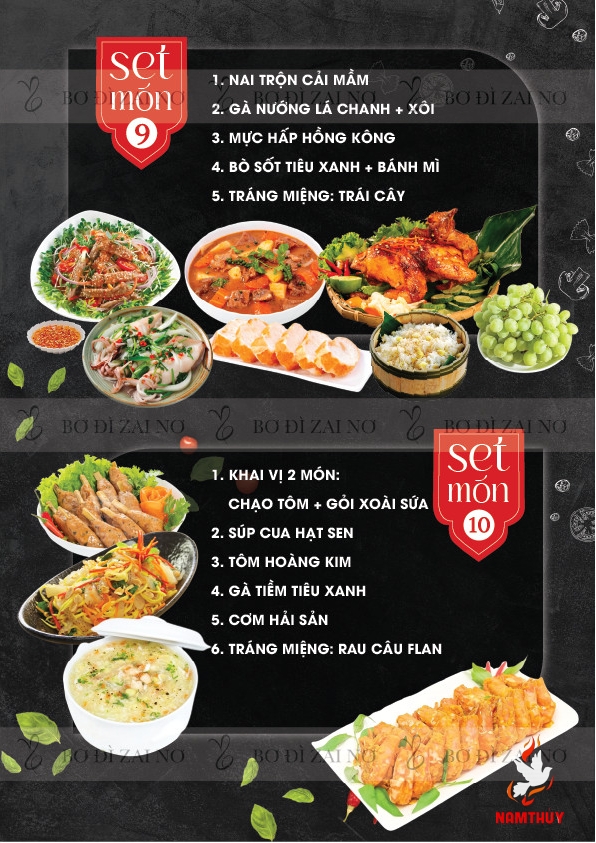 Combo Gia Đình Set 9-10
