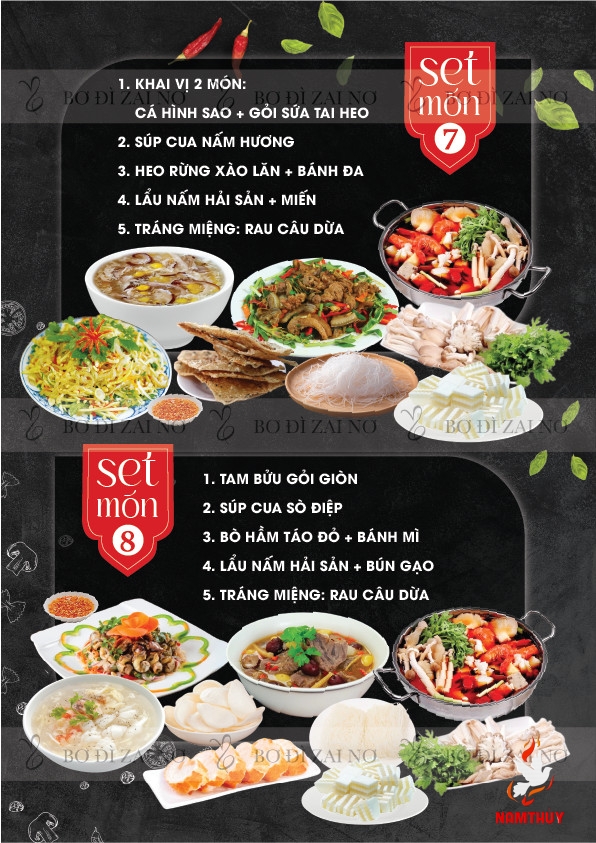 Combo Gia Đình Set 7-8