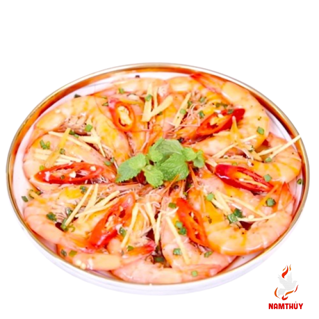 Tôm Hấp Dầu Hào 