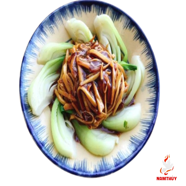 Cải Thìa Sốt Nấm 