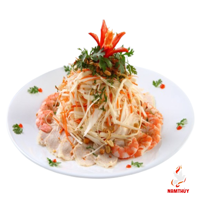 Gỏi Củ Hủ Dừa Tôm Thịt 