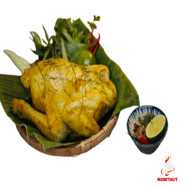 Gà Hấp Muối 
