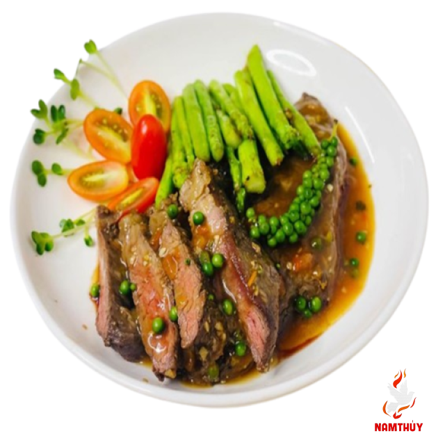 Bò Sốt Tiêu Xanh