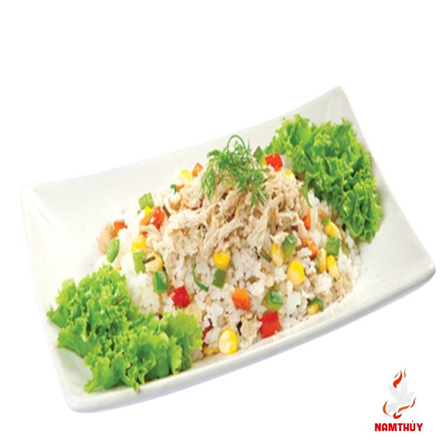 Cơm Chiên Cá Mặn Gà Xé 