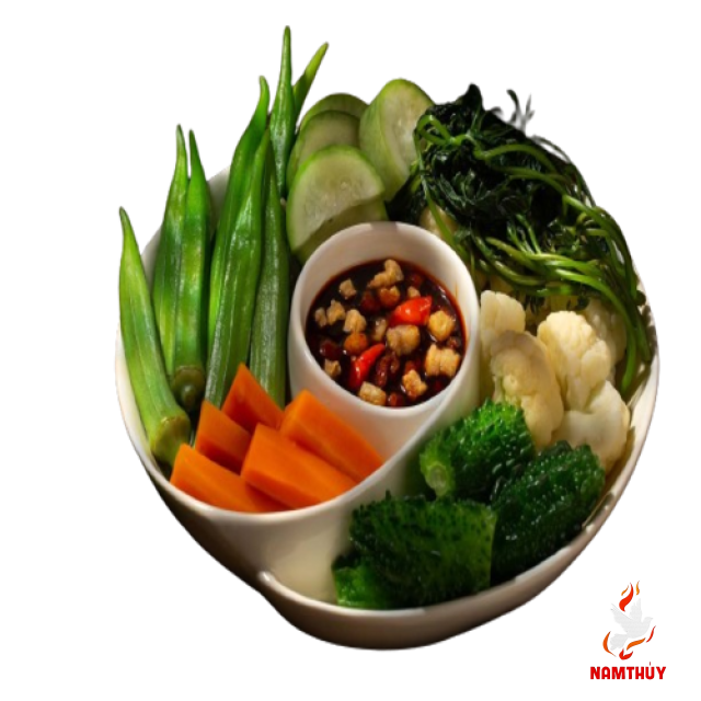 Rau Thập Cẩm Luộc + Kho Quẹt 