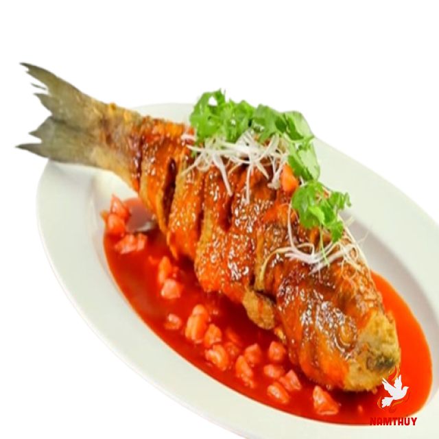 Cá Chẽm Sốt Chua Ngọt