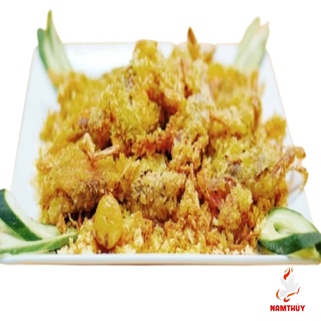 Cua Lột Chiên Xù Sốt Bơ Tỏi 