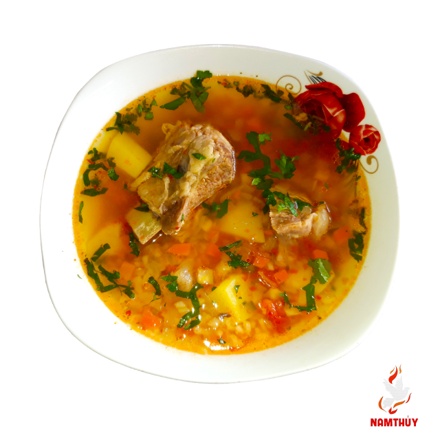 Soup Bắp Bò Sườn Non